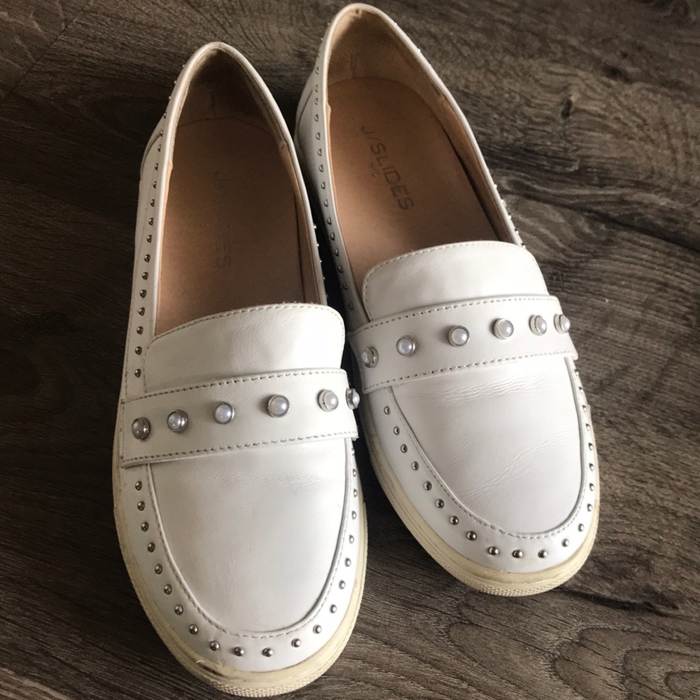 A used J/Slides loafer
